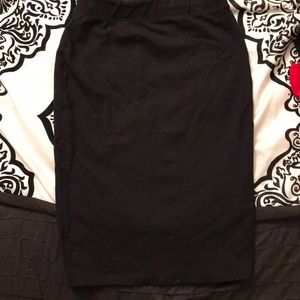 Black Pencil Skirt